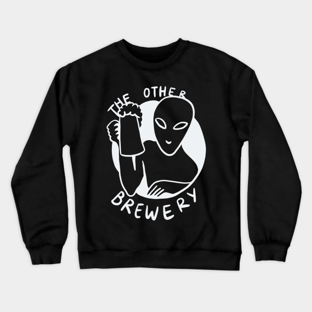 Brewery Alien Beer Crewneck Sweatshirt by isstgeschichte